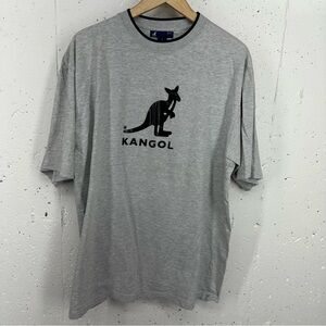Kangol Men’s Size XL Gray Logo Tee Shirt